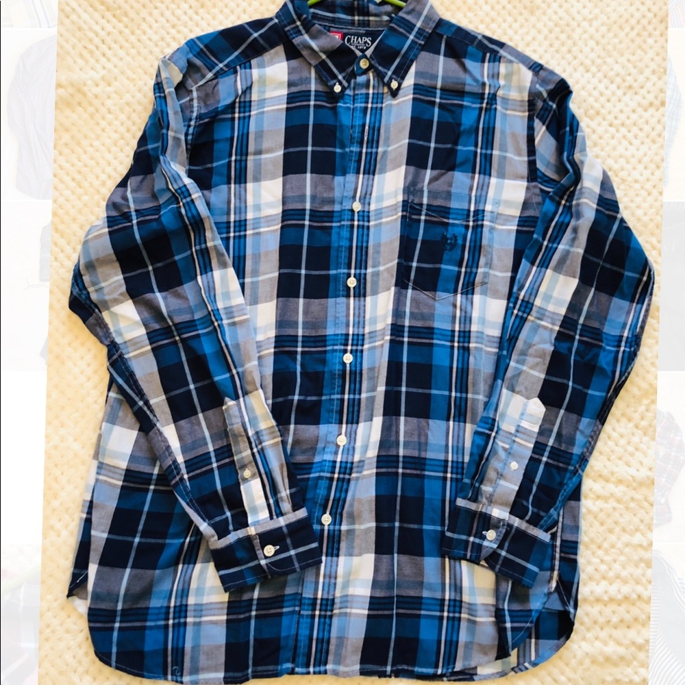 Men’s Chaps long sleeved button down shirt